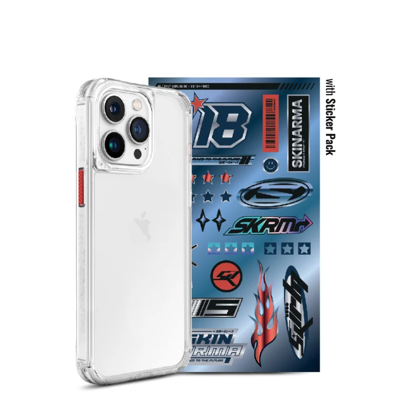 SAIDO - iPhone 15 Pro (with Holographic Sticker Pack)